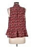 Joie 100% Silk Red Sleeveless Silk Top Size M - photo 2
