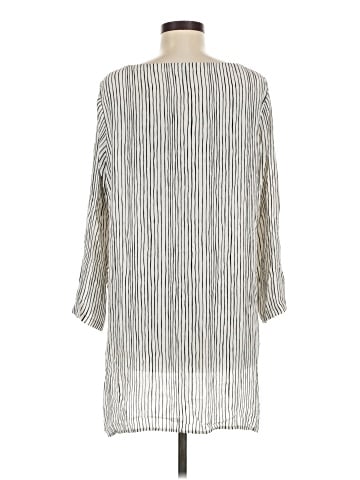 Eileen Fisher Long Sleeve Silk Top (view 2)