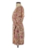 Lush 100% Polyester Floral Pink Casual Dress Size S - photo 5