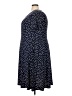 Woman Within Polka Dots Blue Casual Dress Size 18 - 20 - photo 5