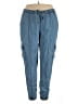 Mossimo 100% Lyocell Blue Cargo Pants Size XXL - photo 1