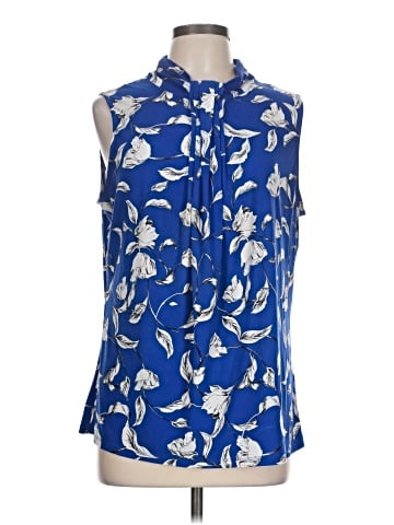 Karl Lagerfeld Paris Sleeveless Blouse (view 1)