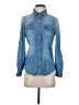 Ci Sono 100% Cotton Blue Denim Jacket Size S - photo 1