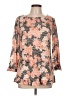 Rose + Olive Orange 3/4 Sleeve Blouse Size M - photo 1