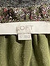 Ann Taylor LOFT 100% Polyester Tweed Brown Long Sleeve Blouse Size L - photo 7
