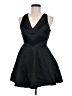 Keepsake Chevron-herringbone Black Cocktail Dress Size M - photo 1