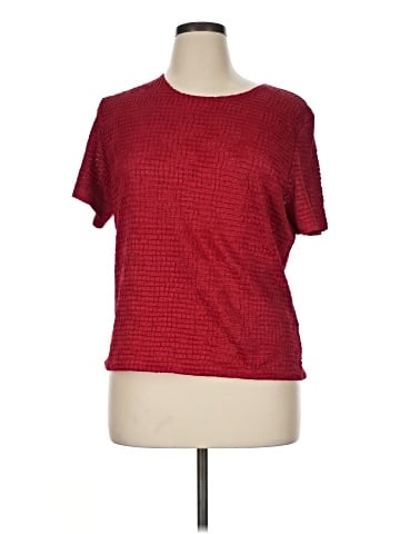 JM Collection Short Sleeve Top (view 1)