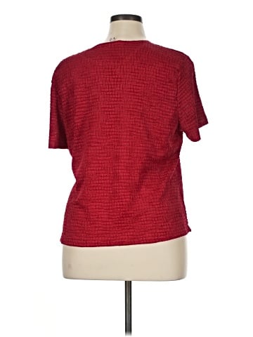 JM Collection Short Sleeve Top (view 2)