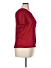 JM Collection Red Short Sleeve Top Size XL - photo 4