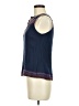 THML 100% Rayon Blue Sleeveless Blouse Size M - photo 5