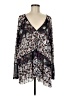 Free People 100% Polyester Black Long Sleeve Blouse Size M - photo 1