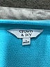 Crown & Ivy Teal Poncho Size L - photo 7
