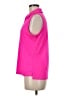 emerald 100% Polyester Pink Sleeveless Blouse Size M - photo 5