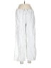 XCVI Stripes White Casual Pants Size M - photo 1