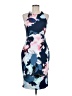 Bar III Print Blue Cocktail Dress Size M - photo 1