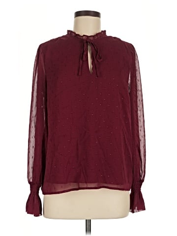 INC International Concepts Long Sleeve Blouse (view 1)