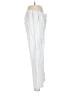 XCVI Stripes White Casual Pants Size M - photo 4