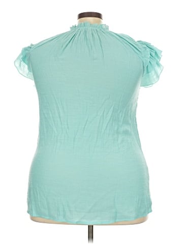 Unbranded Short Sleeve Blouse (view 2)