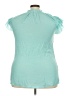 Unbranded Teal Short Sleeve Blouse Size 2X - photo 2