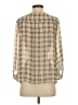 Ann Taylor LOFT 100% Polyester Tan 3/4 Sleeve Blouse Size XS - photo 2