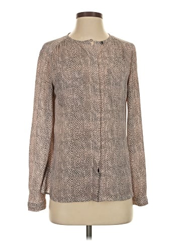 Ann Taylor LOFT Long Sleeve Blouse (view 1)