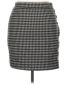 Sanctuary Houndstooth Gray Casual Skirt Size XL - photo 1