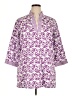 Foxcroft 100% Cotton Purple Kimono Size 14 - photo 1
