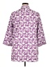 Foxcroft 100% Cotton Purple Kimono Size 14 - photo 2