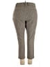 Ava & Viv Plaid Brown Casual Pants Size 22 - photo 2
