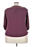 Tempted Hearts Burgundy 3/4 Sleeve Blouse Size 2X - photo 2