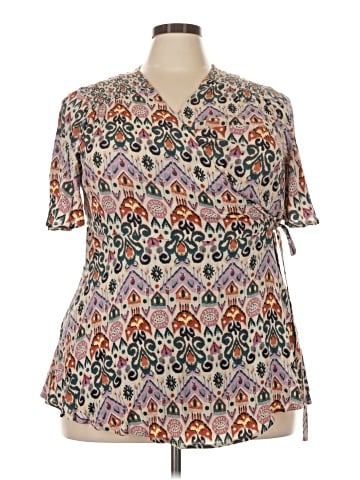 Torrid Short Sleeve Blouse (view 1)
