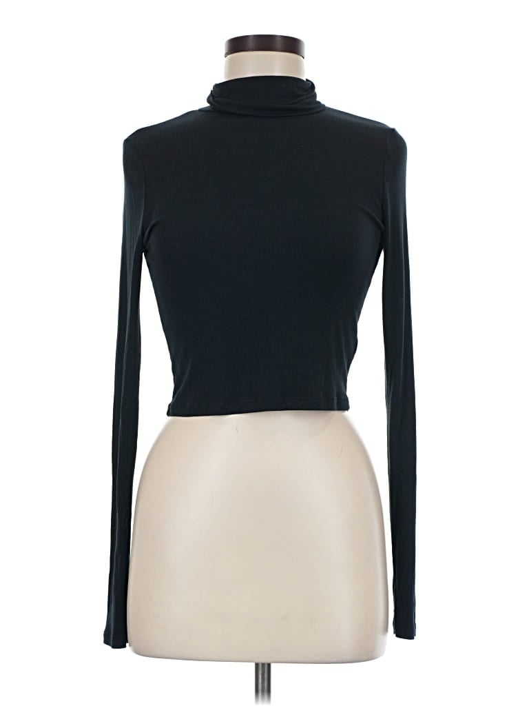 Pre-owned Sunday Best Turtleneck Sweater In Black