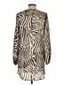 Chico's Animal Print Tan Casual Dress Size Sm (0) - photo 2