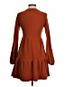 Shein Solid Brown Casual Dress Size S - photo 2