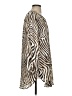 Chico's Animal Print Tan Casual Dress Size Sm (0) - photo 4