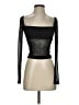 Edikted Black Long Sleeve Top Size XS - photo 1