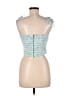 Alice + Olivia 100% Polyester Teal Sleeveless Blouse Size S - photo 2