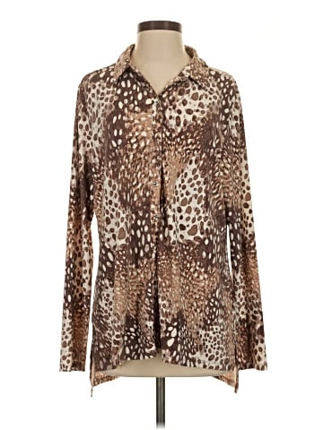 H By Halston Long Sleeve Blouse (view 1)