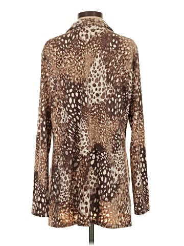 H By Halston Long Sleeve Blouse (view 2)