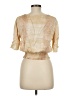 Cloth & Stone Gold Short Sleeve Blouse Size M - photo 2