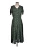 Unbranded Polka Dots Green Casual Dress Size L - photo 1