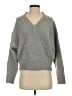 Zara Solid Gray Pullover Sweater Size S - photo 1