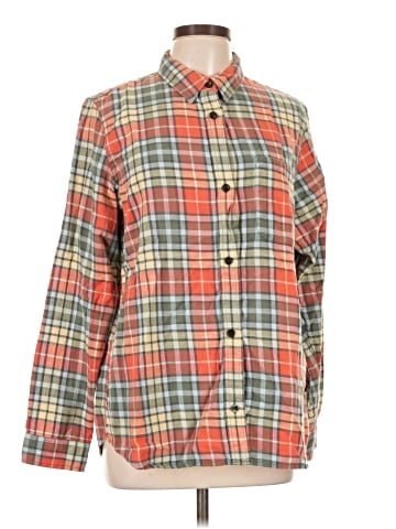 L.L.Bean Long Sleeve Button-Down Shirt (view 1)