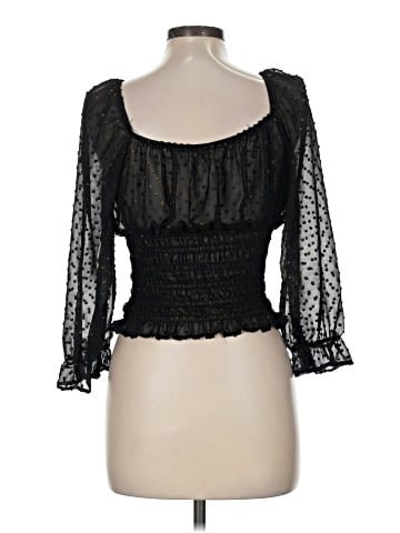 Lily White 3/4 Sleeve Top (view 2)