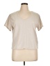 Athleta Ivory Tan Short Sleeve Top Size XL - photo 1