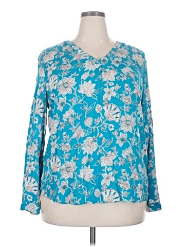 Brina & Em Long Sleeve Blouse (view 1)