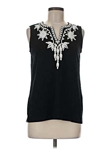Anne Klein Sleeveless Blouse (view 1)