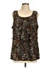 Cocomo Brown Sleeveless Blouse Size L (estimated) - photo 1