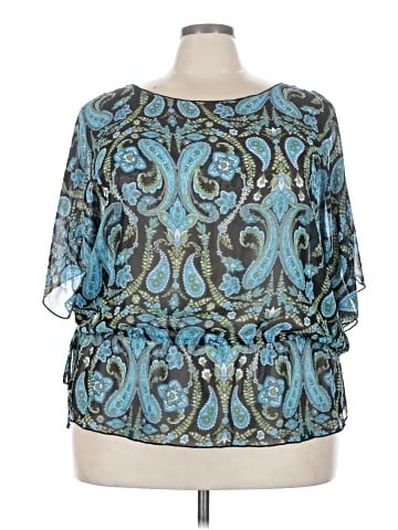 Apt. 9 3/4 Sleeve Blouse (view 1)