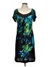 Robbie Bee Print Blue Cocktail Dress Size 12 - photo 1